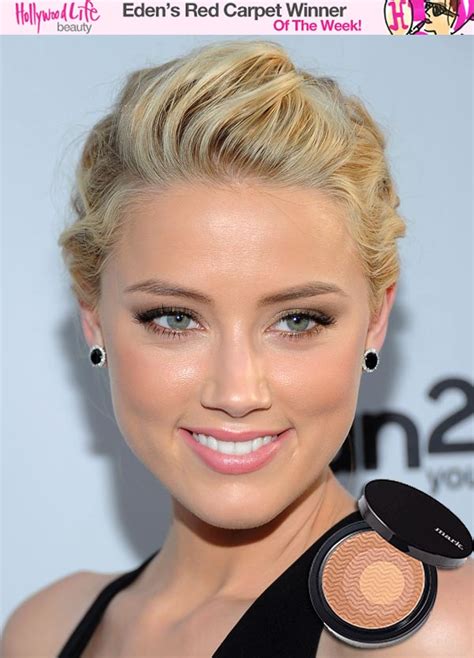 amber heard   favorite makeup    week   exact
