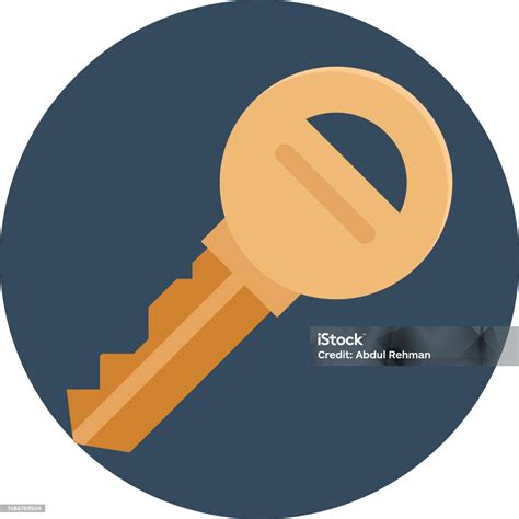 ikon vektor warna key trendy    mudah memodifikasi