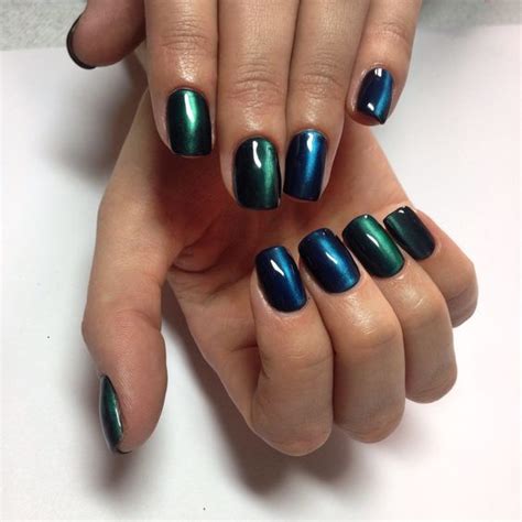 Маникюр кошачий глаз с дизайном: 100+ фото идей 2018 | Nails, Nail art ...