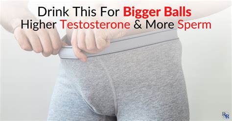 Drink This For Bigger Balls, Higher Testosterone & More Sperm | Dr. Sam