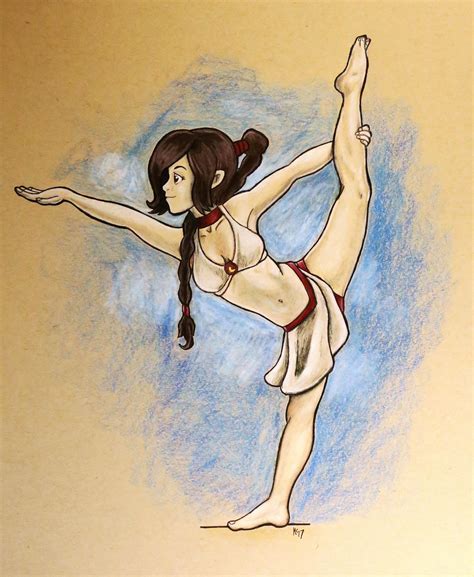 Beach Yoga with Ty Lee by Art-of-Matthew on DeviantArt