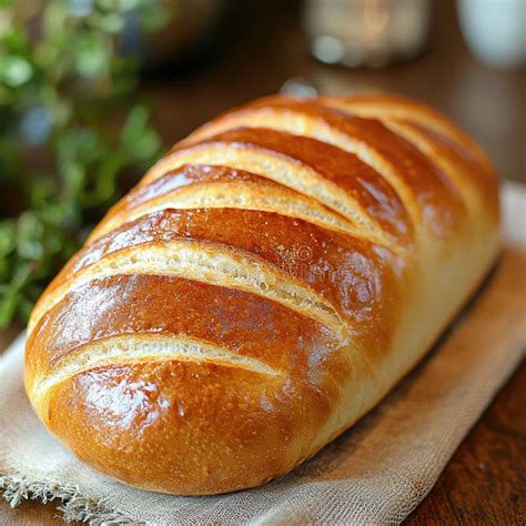 crusty artisan bread loaf recipe homemade baking delight stock