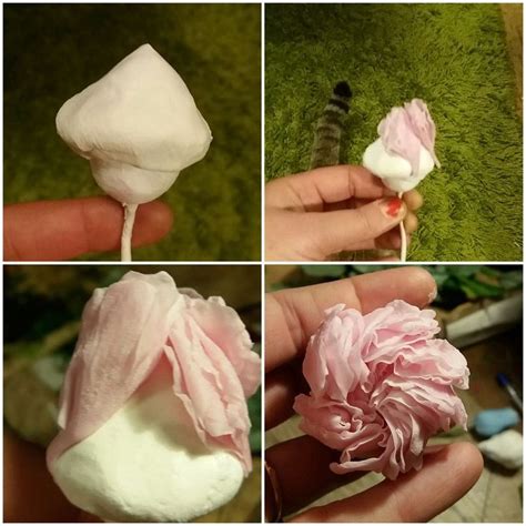 Роза пионовидная, английская роза.. | Gum paste flowers tutorials ...
