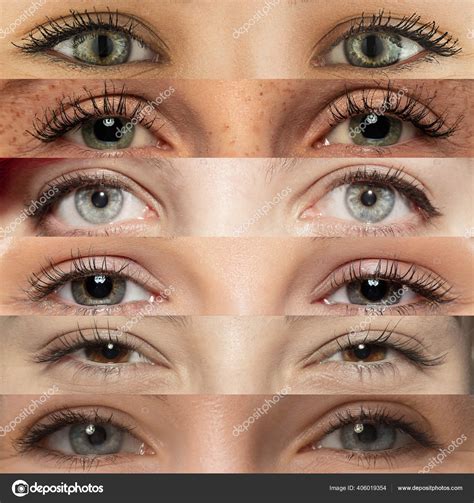 Tipos De Olhares Masculinos - Conjunto, colagem de diferentes tipos de olhos masculinos e femininos ...