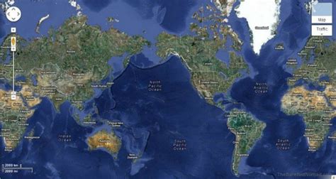 google satellite map   world  barefoot nomad