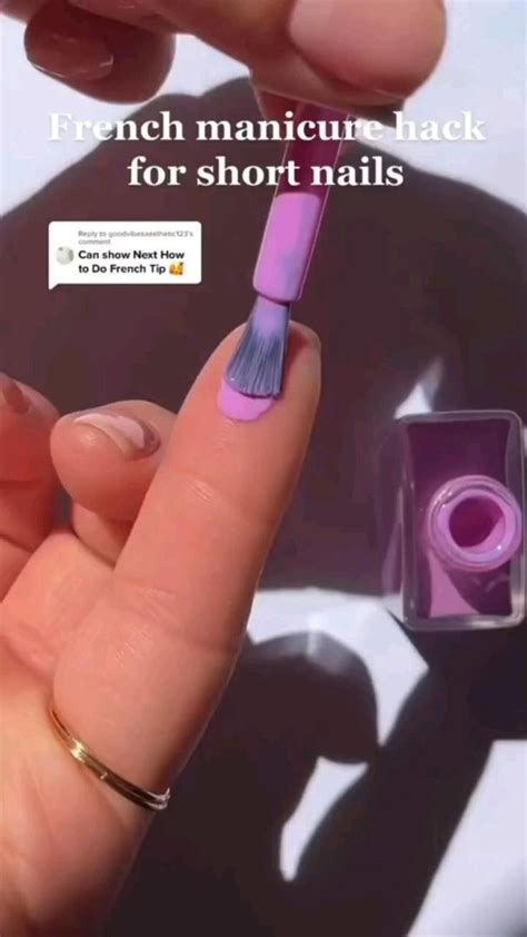 Nail art Ideas |French Manicure 💅 | Simple nails, Stylish nails, Gel nails