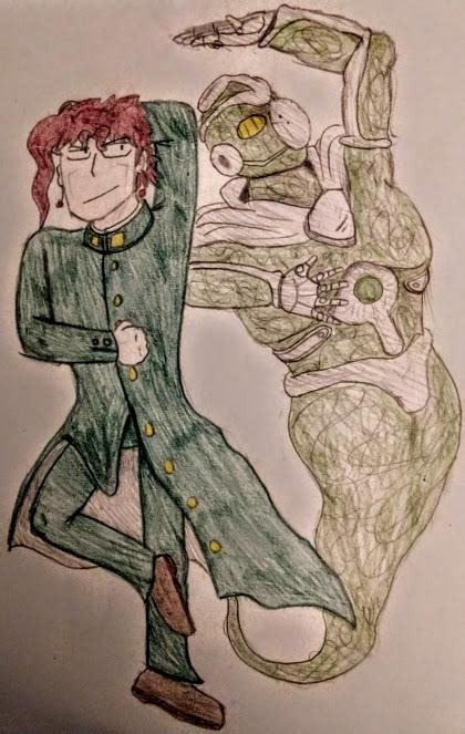 The cherry boy himself: Kakyoin! [Fanart] : r/StardustCrusaders