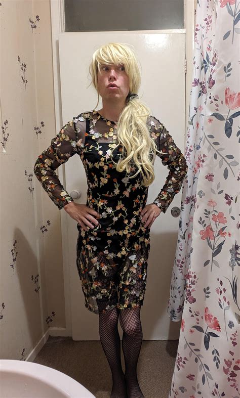 When your posing in your sisters dress and you hear her shout to mum