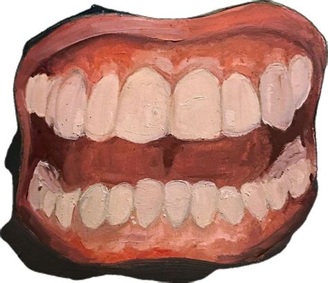 teeth painting arte  diseno diseno de arte grafico arte de ilustracion