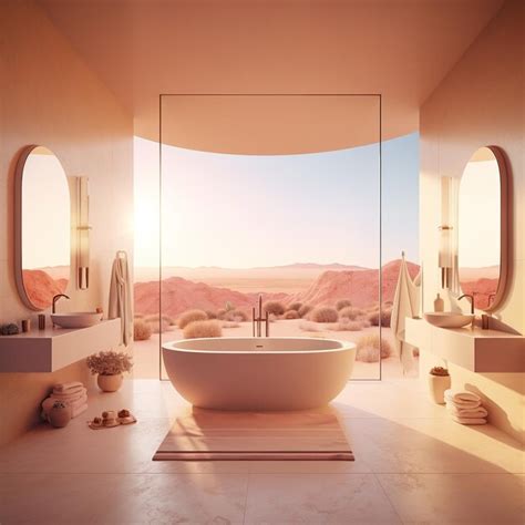 Premium AI Image | modern bathroom interior design
