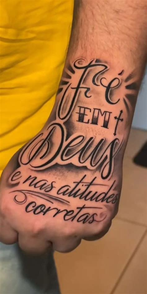 Tattoo Frase Masculino