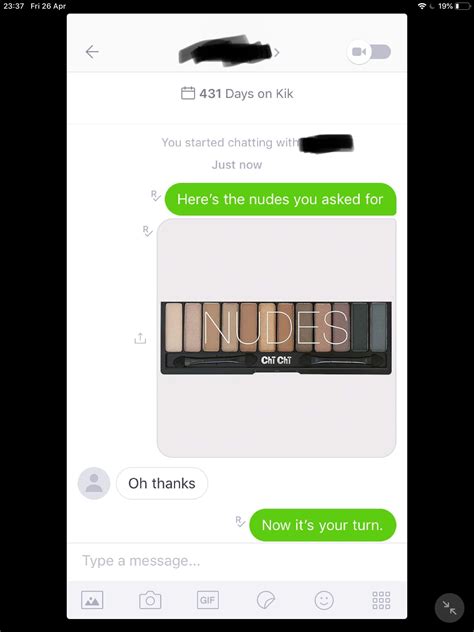 So this guy asked for nudes in return for his wife’s nudes. Yeah, I