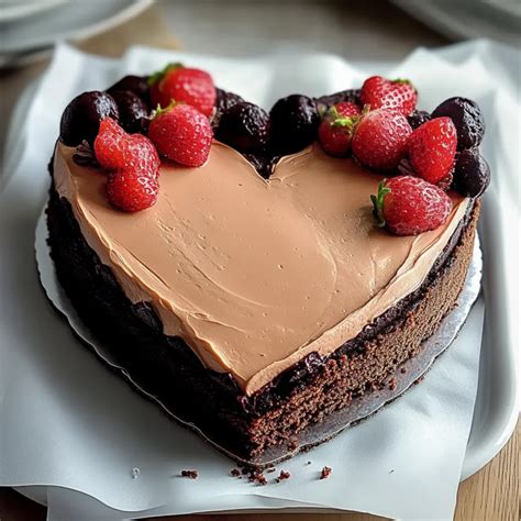 delicious heart shaped cake recipe   special occasion