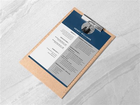 Free Advertising Manager Resume Template in Word Format