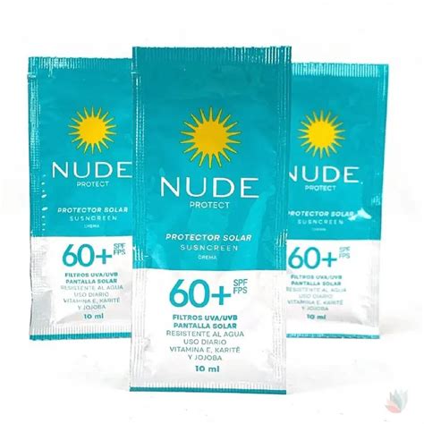 protector solar nude crema spf ml comercializadora jeicar