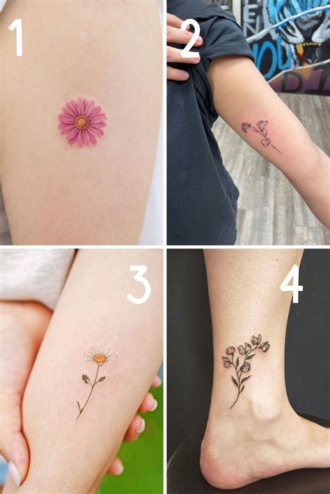 April Birth Flower Tattoo Ideas | Best Flower Site