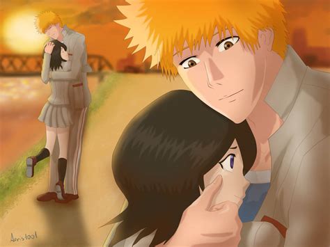 Rukia stayed in the human world by Aeris1001 on DeviantArt