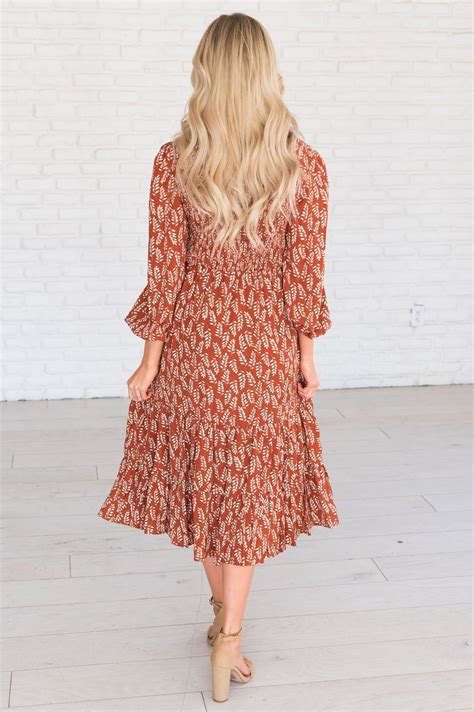 The Journey Modest Floral Dress - NeeSee's Dresses