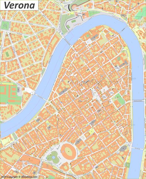 verona on map of italy 7