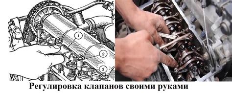 РЕГУЛИРОВКА КЛАПАНОВ ДВИГАТЕЛЯ