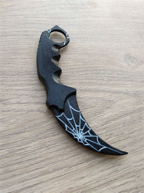 Wooden Karambit Knife in Different Skins, Toy. - Etsy