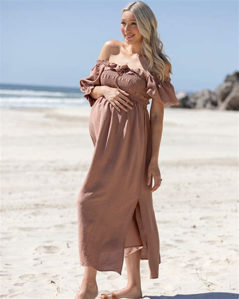 Stunning Maternity Baby Shower Dresses - Feel Like a Queen – Angel ...