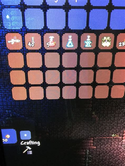 how to craft a chest in terraria 7