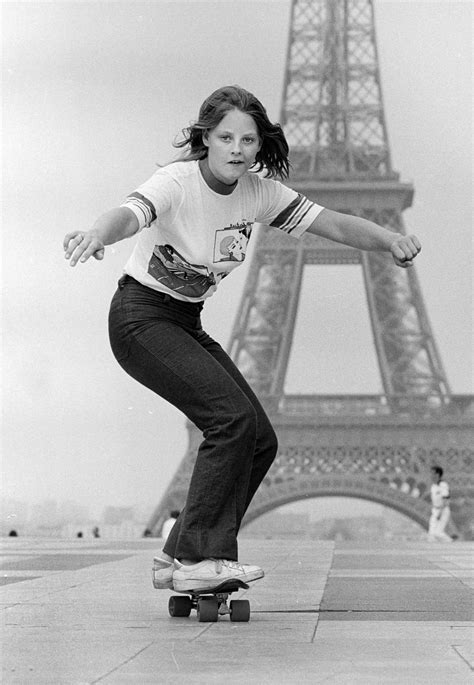 1977. La jeune actrice Américaine Jodie Foster qui a été révélée par