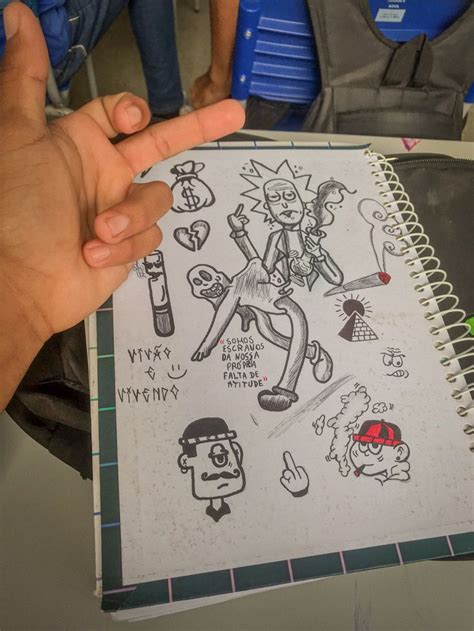 Desenho 244 No Caderno - Desenhos para fazer no caderno | Escrava, Desenhos, Vivenda