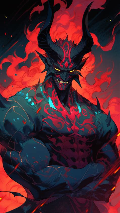 bull demon oni demon art oni monster art demon lords