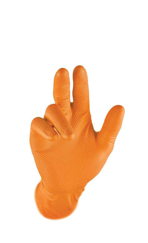 GRIP ORANGE STRONGHAND HANDSCHUHE Groesse: 10-11