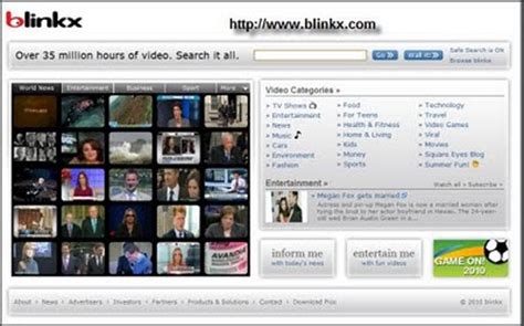 Create Video Notebook: Blinkx - Video Search Engine for Desktop and ...