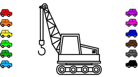 Crane Truck Drawing | Free download on ClipArtMag