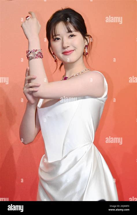 chinese actress  singer zhao lusi attended  bvlgari activity