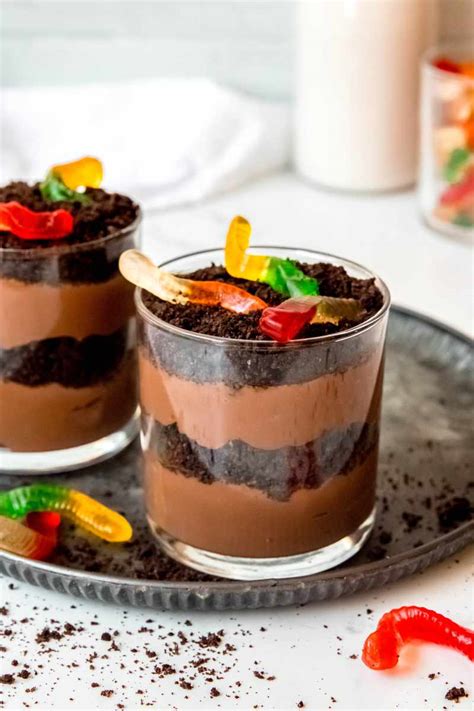 Worms and Dirt Pudding Recipe | Wholefully