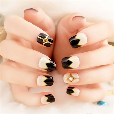 kids white french nails silver smile  decorati grandado