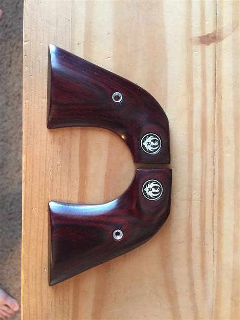 Ruger New Vaquero rosewood grips | Ruger Forum