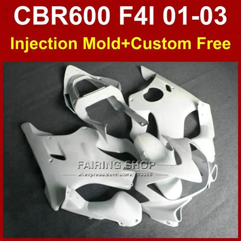 Classic white fairing parts for HONDA CBR600 F4I 01 02 03 CBR 600F4i 01 ...