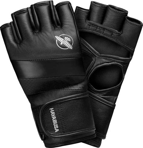 Перчатки для MMA Hayabusa T3 L 4 унции Черные (HB_T3_MMA_Black_L ...