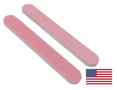 pink mini file     grit nailfilescom