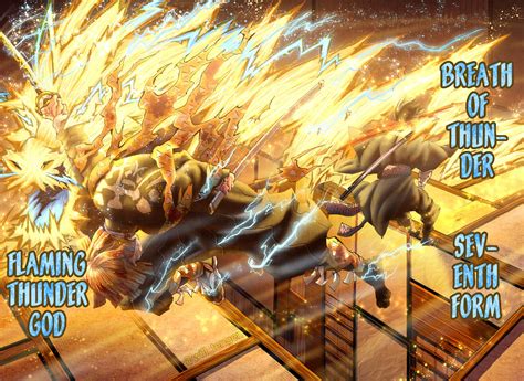 zenitsu flaming thunder god 6