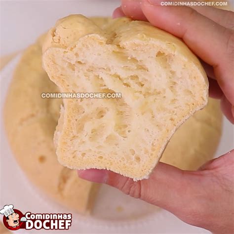Pão de Queijo de Forma com Polvilho Doce - Comidinhas do Chef