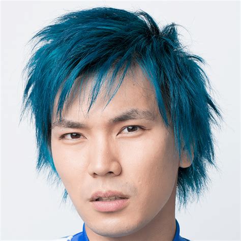 shop blues splat hair color