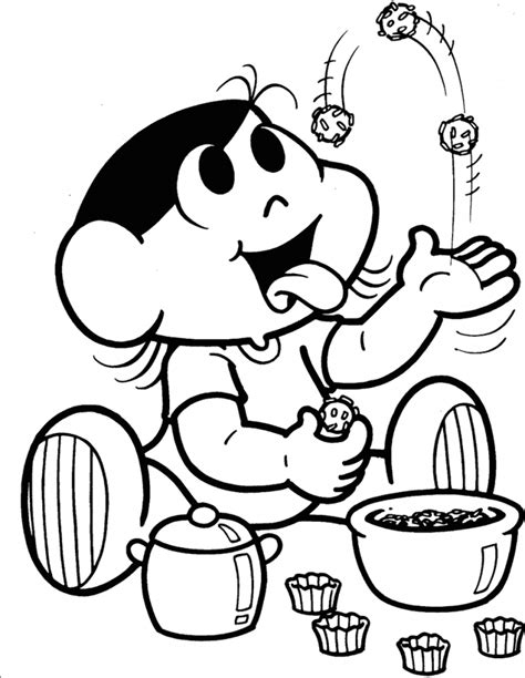 Imagem Da Magali Para Imprimir - Desenhos da Magali para Colorir e Imprimir