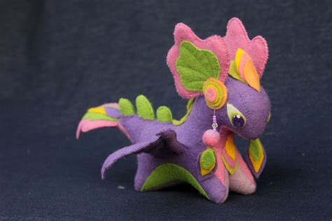 Cute purple dragon plush by hontor on DeviantArt