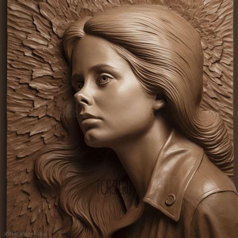 Катрин Денев 3 - 3d stl модель для ЧПУ