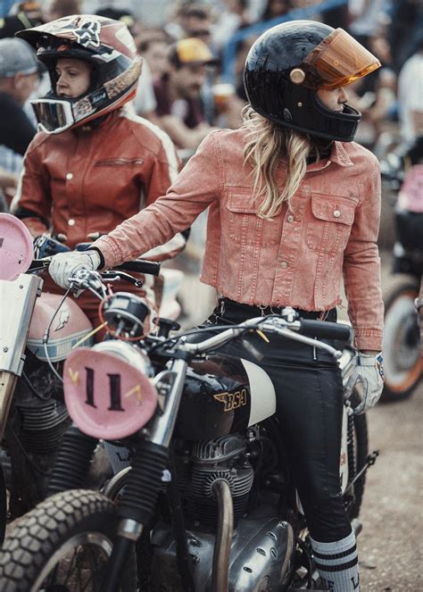 CHICKS • ON • MOTORCYCLES