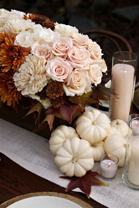 65 Awesome Pumpkin Centerpieces For Fall And Halloween Table - DigsDigs