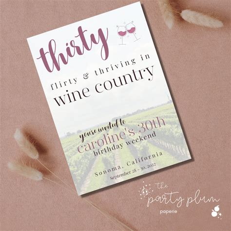 30th Birthday Invitation Downloadable Invitation - Etsy