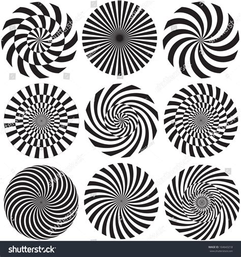 Optical Art Stock Vector Illustration 164643218 : Shutterstock